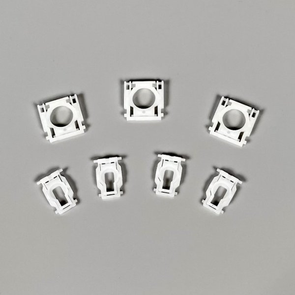 7x Logitech Craft & MX Keys Scheren- Tasten- Mechanik Mixed (2 Größen) Ersatzteil